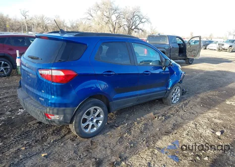 2021 Ford Ecosport Se z USA, uszkodzony, nr VIN MAJ6S3GL3MC442111